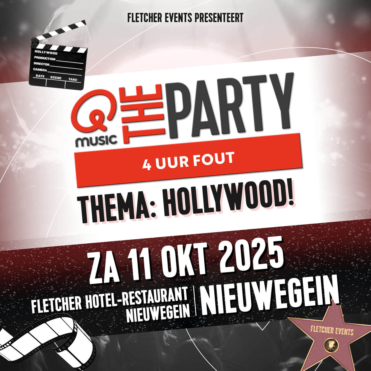 Qmusic the Party in dit hotel! 